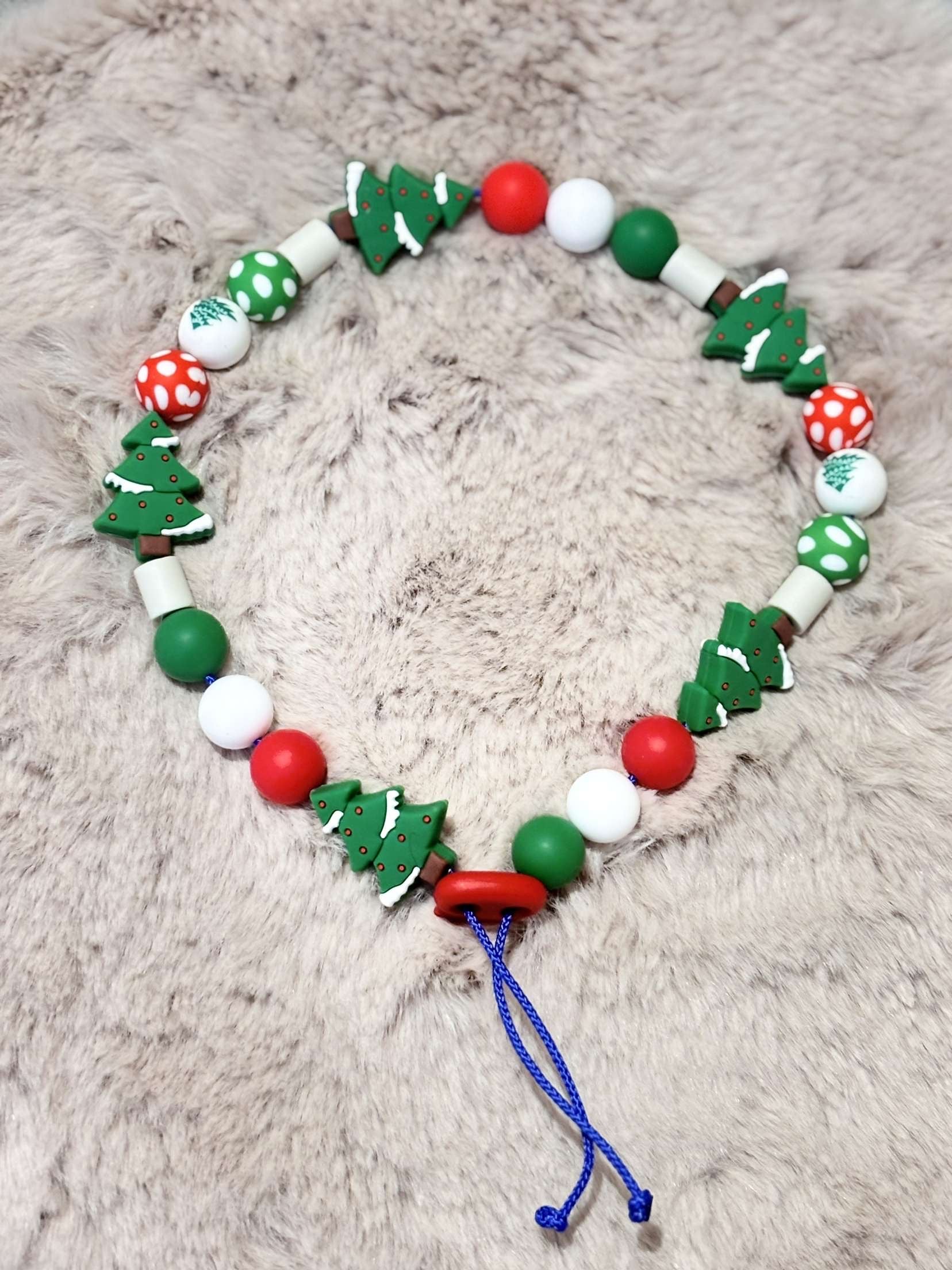 Collier anti-tiques Christmas Paws